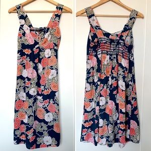 Cinnamon Girl - Navy Floral Dress